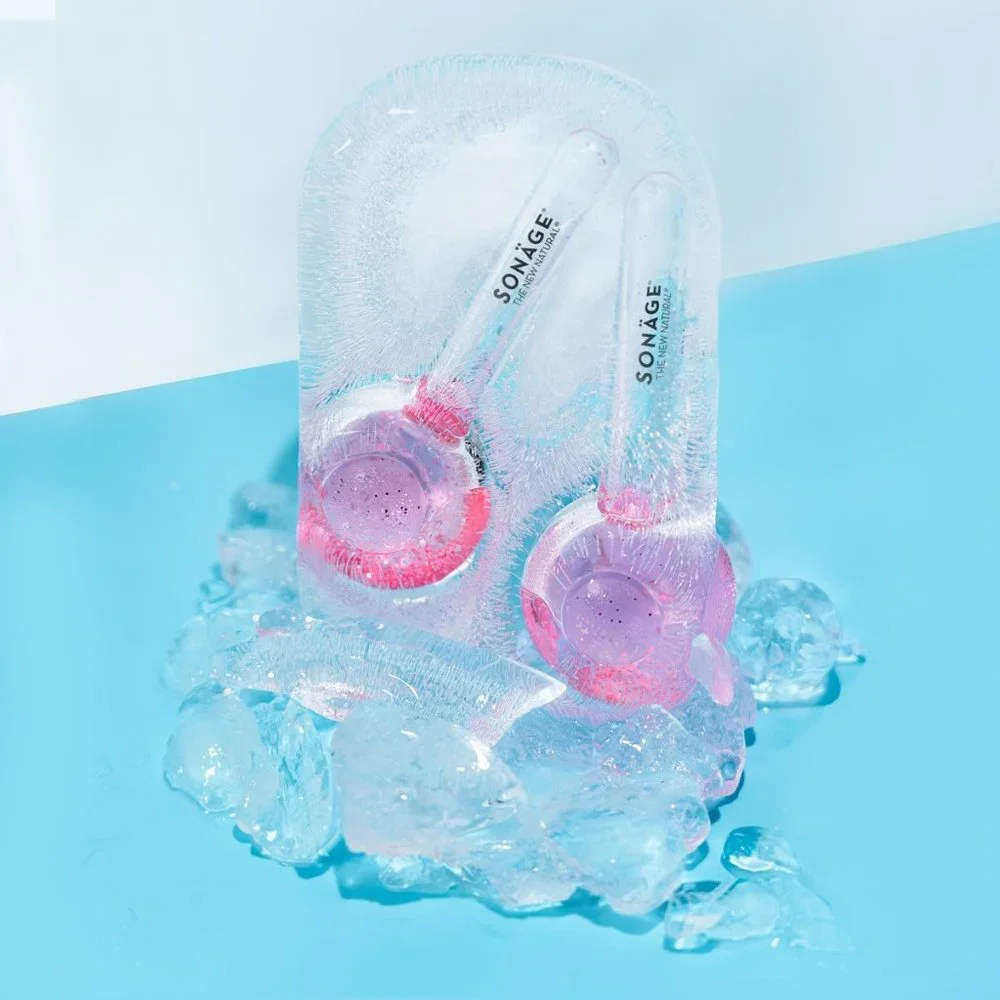 SONAGE FRIOZ ICY GLOBES FACIAL MASSAGER BEAUTY TOOL